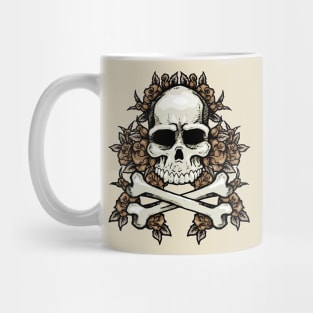 Skull N Roses Mug